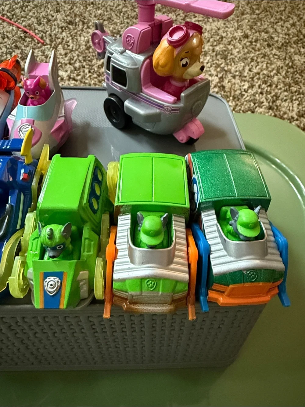 Paw Patrol Vehicle Collection - Pink, Blue, Green, Yellow, Orange, Red